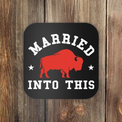 Married Into This Buffalo Lovers Coaster