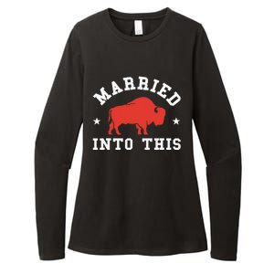 Married Into This Buffalo Lovers Womens CVC Long Sleeve Shirt