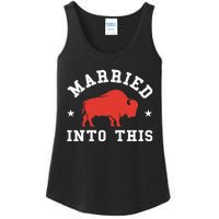 Married Into This Buffalo Lovers Ladies Essential Tank