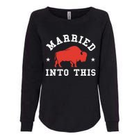 Married Into This Buffalo Lovers Womens California Wash Sweatshirt