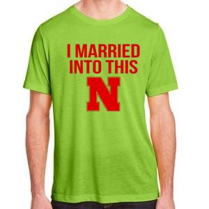 Married Into This Nebraska Adult ChromaSoft Performance T-Shirt