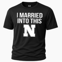 Married Into This Nebraska Cooling Performance Crew T-Shirt