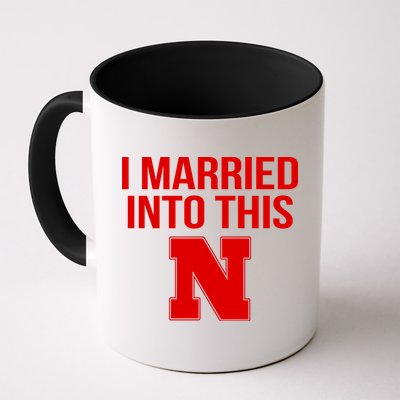 Married Into This Nebraska Mug