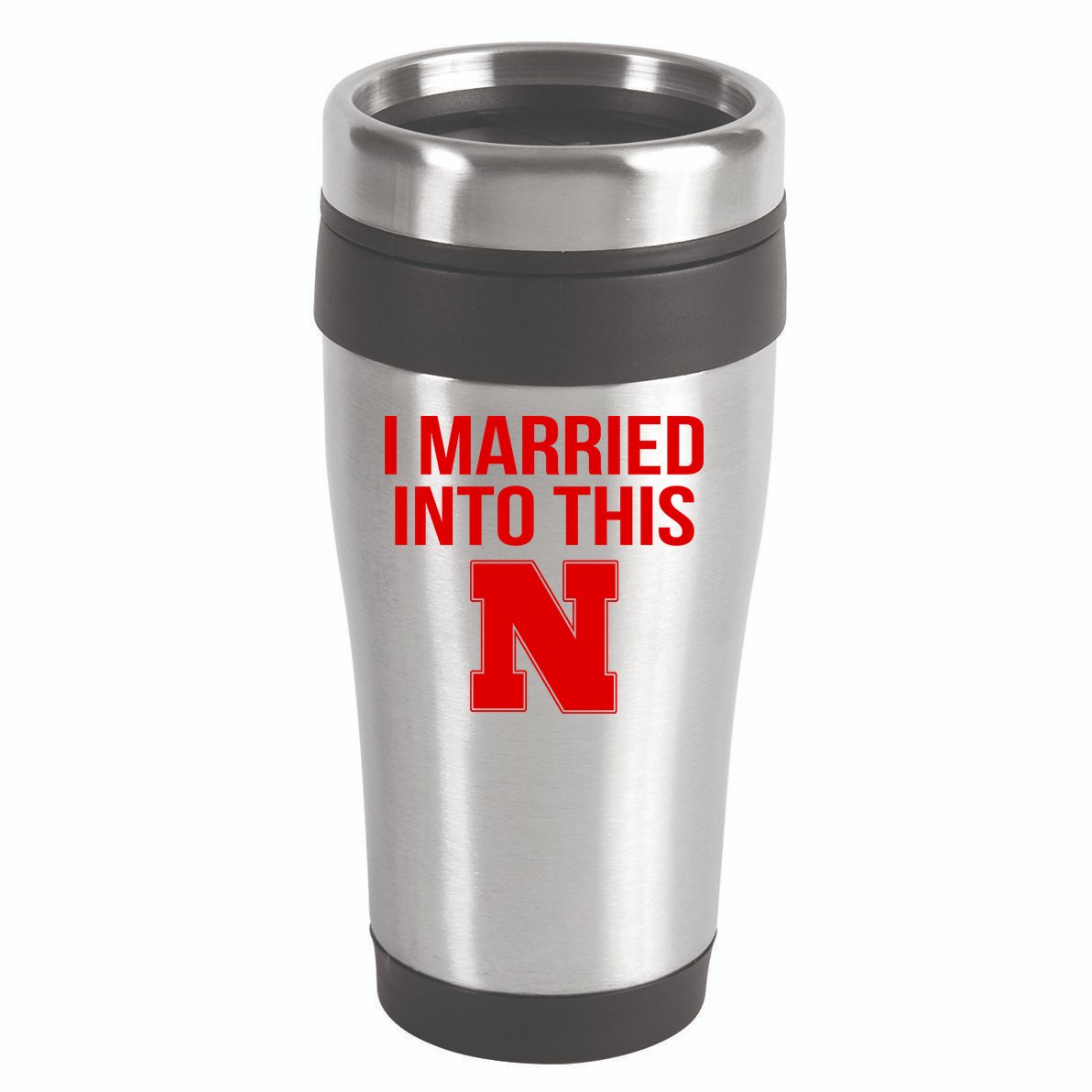 Married Into This Nebraska 16oz Travel Tumbler
