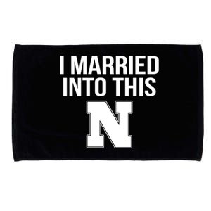 Married Into This Nebraska Microfiber Hand Towel