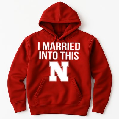 Married Into This Nebraska Hoodie