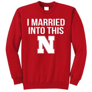 Married Into This Nebraska Sweatshirt