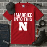Married Into This Nebraska Tall T-Shirt