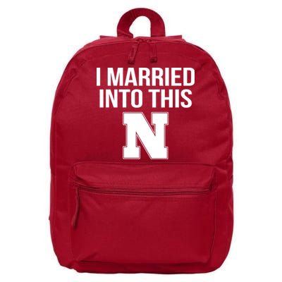 Married Into This Nebraska 16 in Basic Backpack