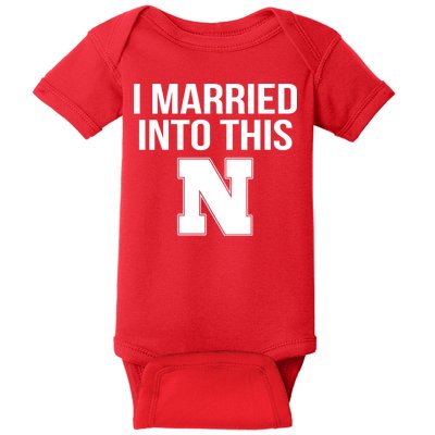 Married Into This Nebraska Baby Bodysuit