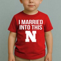 Married Into This Nebraska Toddler T-Shirt