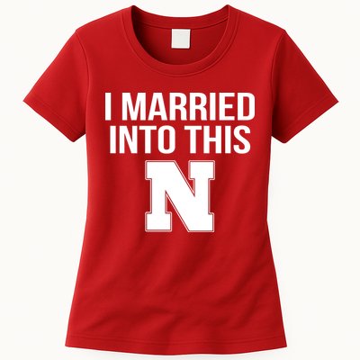 Married Into This Nebraska Womens T-Shirt