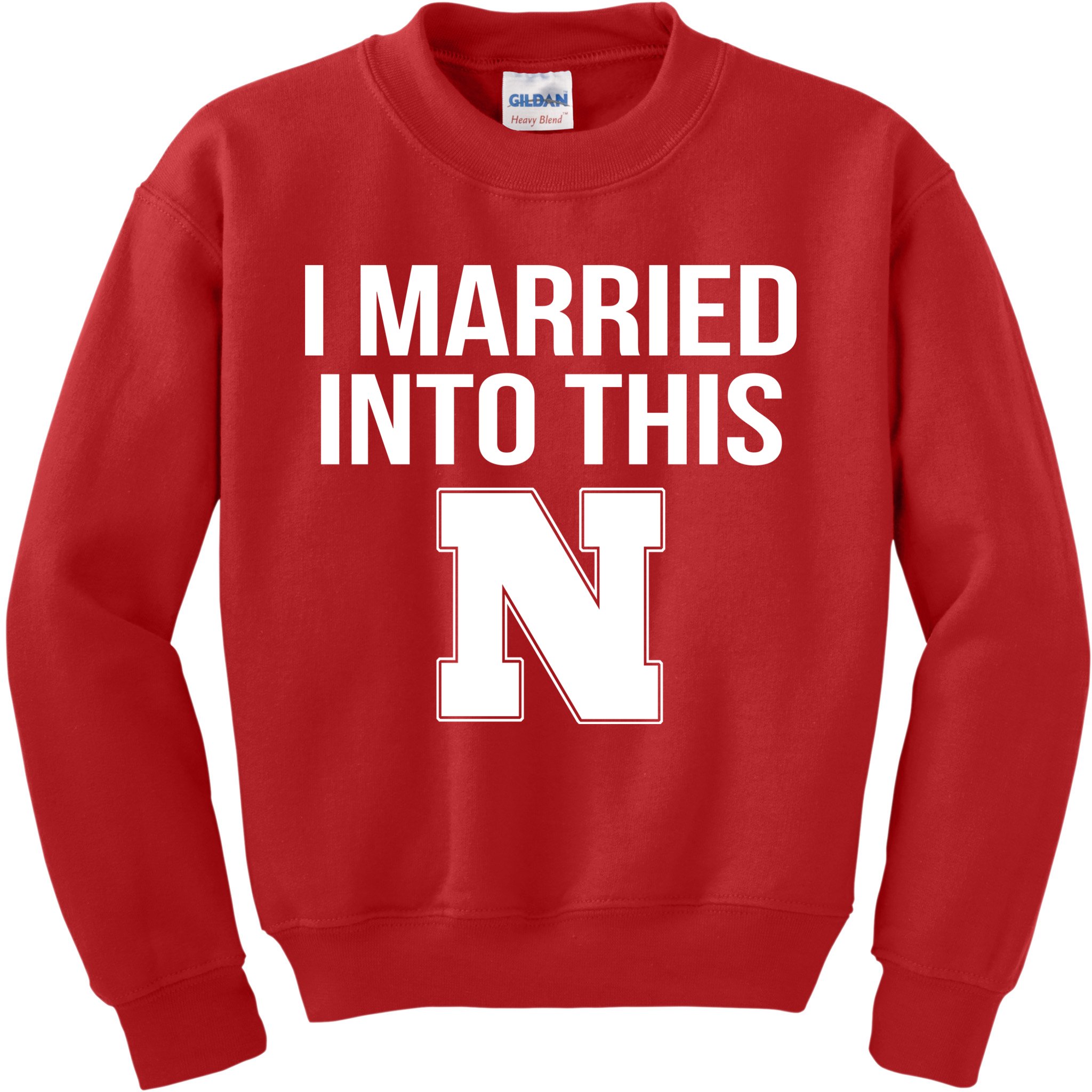 Married Into This Nebraska Kids Sweatshirt