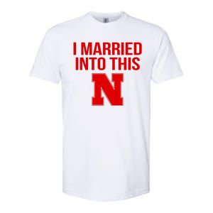 Married Into This Nebraska Softstyle CVC T-Shirt