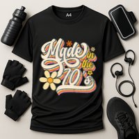 Made In The 70S Retro Created During 1970s Groovy Birthday Performance Shirt