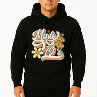 Made In The 70S Retro Created During 1970s Groovy Birthday Hoodie