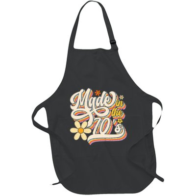 Made In The 70S Retro Created During 1970s Groovy Birthday Apron