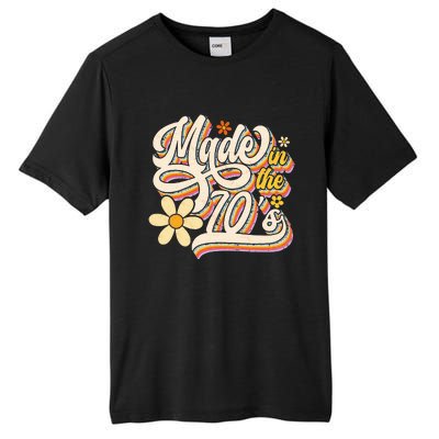 Made In The 70S Retro Created During 1970s Groovy Birthday Tall Fusion ChromaSoft Performance T-Shirt