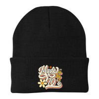 Made In The 70S Retro Created During 1970s Groovy Birthday Beanie