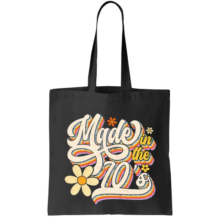 Made In The 70S Retro Created During 1970s Groovy Birthday Bag
