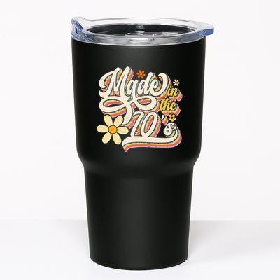 Made In The 70S Retro Created During 1970s Groovy Birthday Tumbler
