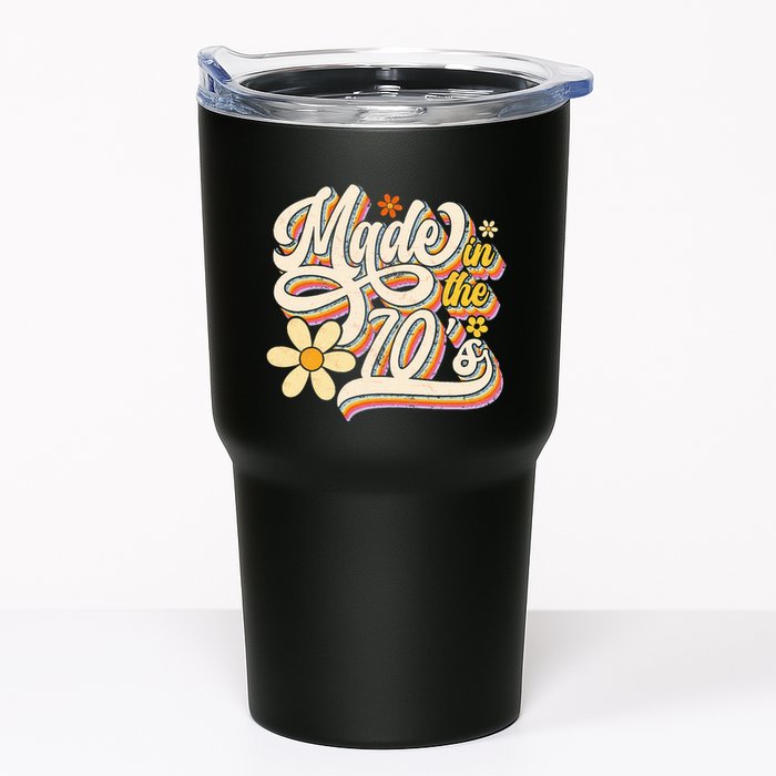 Made In The 70S Retro Created During 1970s Groovy Birthday Tumbler