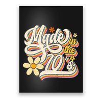 Made In The 70S Retro Created During 1970s Groovy Birthday Poster