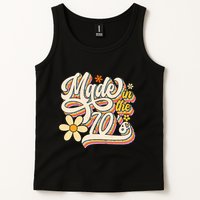 Made In The 70S Retro Created During 1970s Groovy Birthday Tank Top