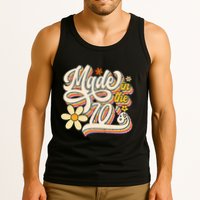 Made In The 70S Retro Created During 1970s Groovy Birthday Tank Top