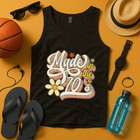 Made In The 70S Retro Created During 1970s Groovy Birthday Tank Top