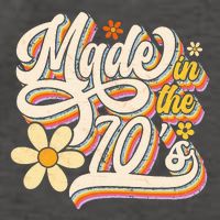 Made In The 70S Retro Created During 1970s Groovy Birthday Vector Backpack