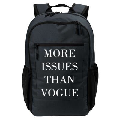 More Issues Than Vogue Daily Commute Backpack