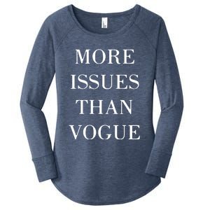 More Issues Than Vogue Women's Perfect Tri Tunic Long Sleeve Shirt