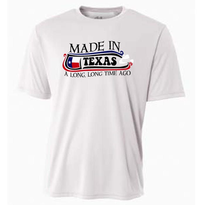 Made In Texas A Long Long Time Ago Cowboy Hat Cooling Performance Crew T-Shirt