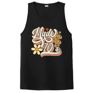 Made In The 70s Retro Created During 1970s Groovy Birthday PosiCharge Competitor Tank