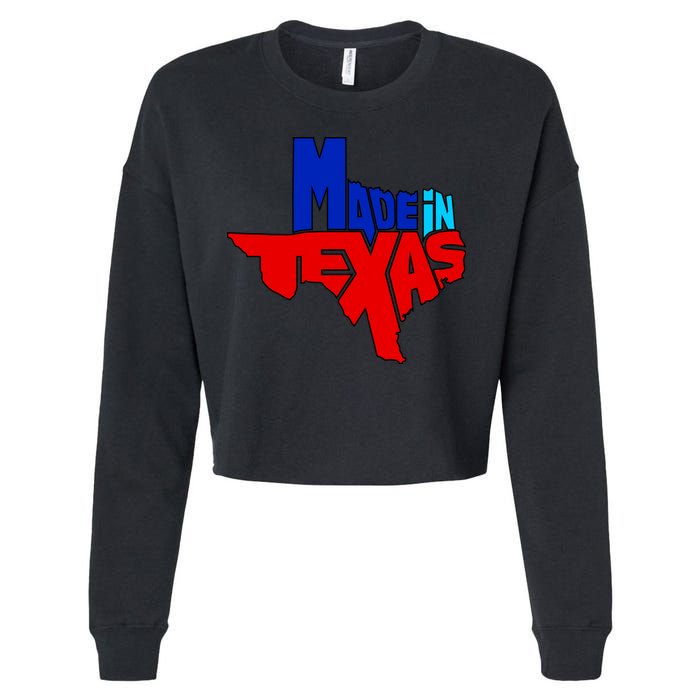 Made In Texas Cropped Pullover Crew