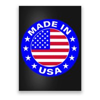 Made In The USA Badge Poster