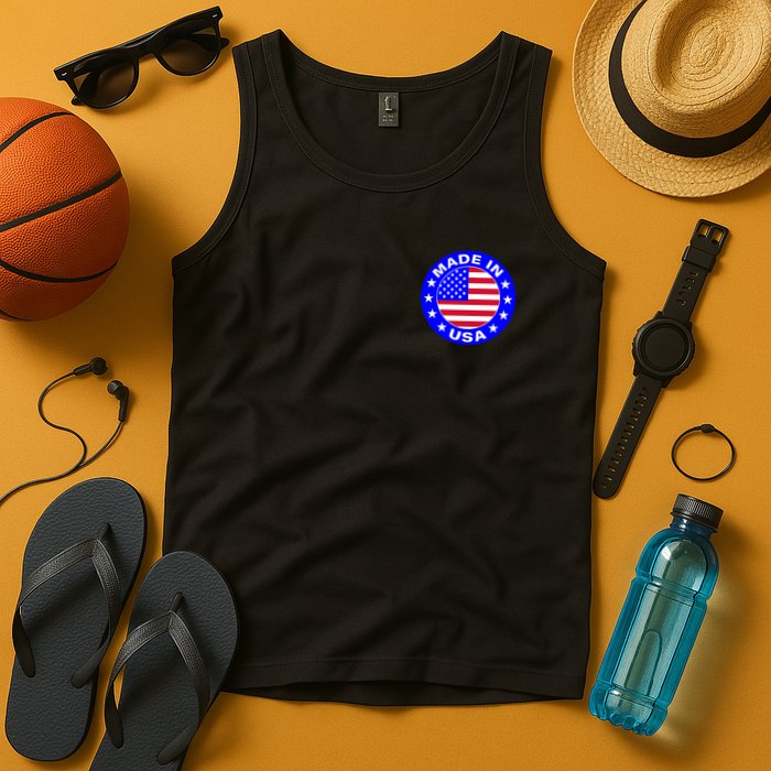 Made In The USA Badge Tank Top