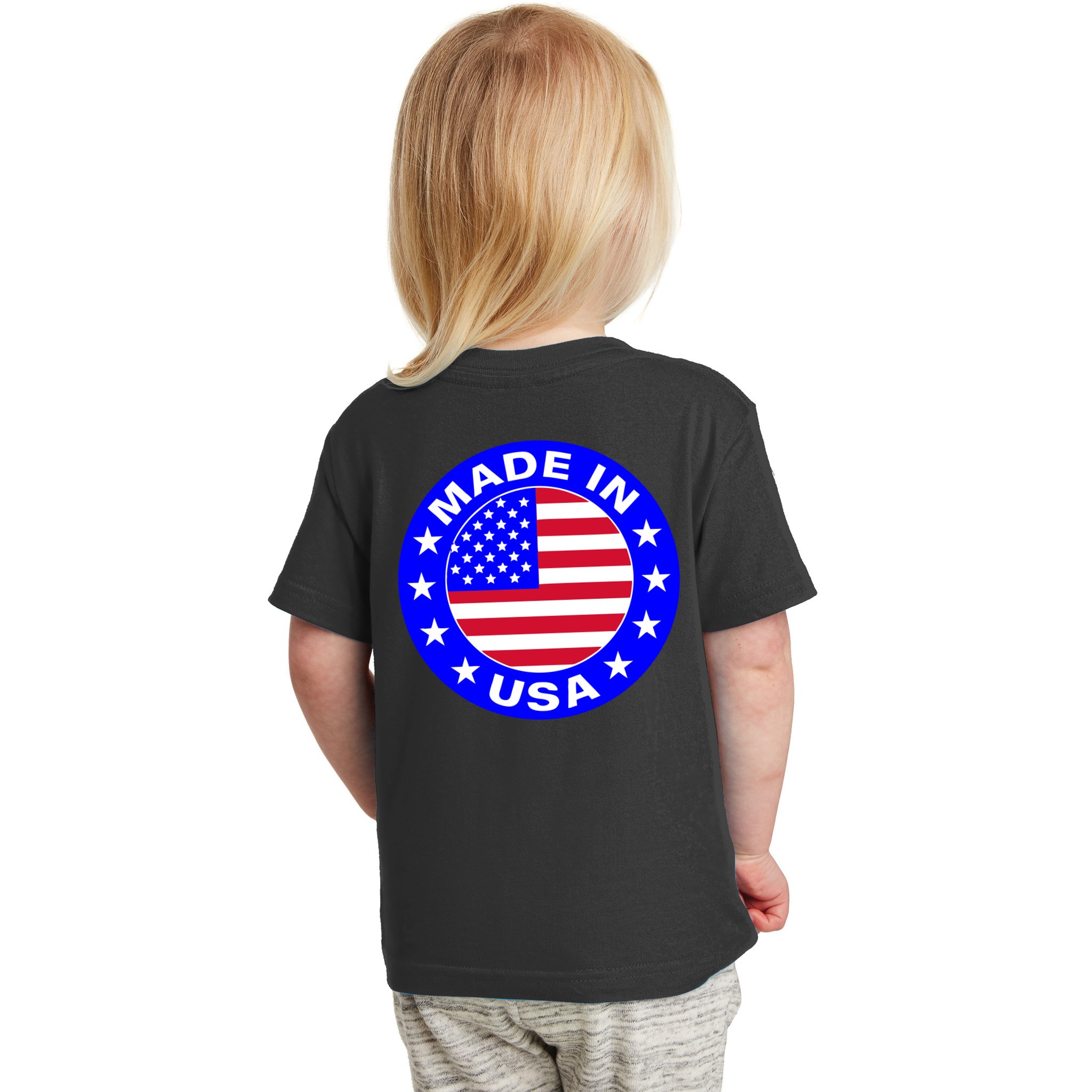 Made In The USA Badge Toddler T-Shirt