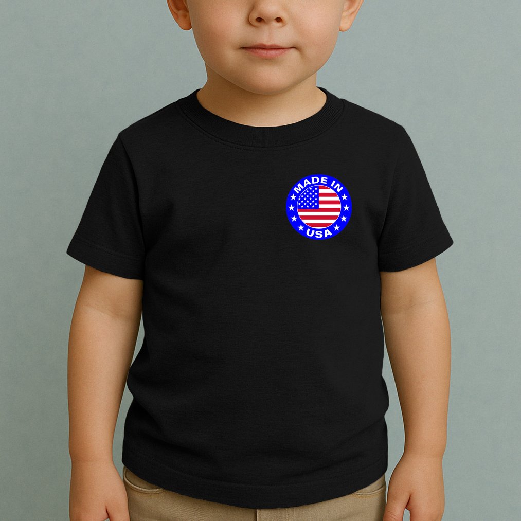 Made In The USA Badge Toddler T-Shirt