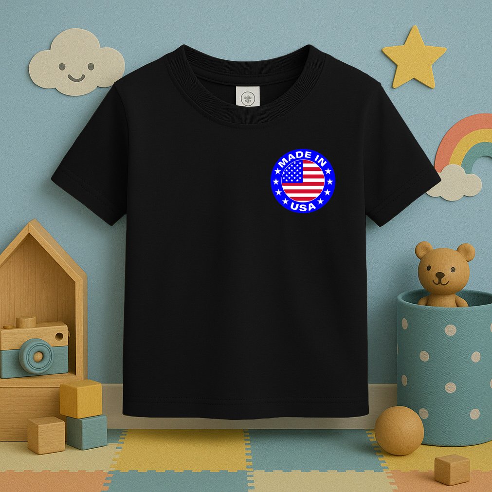 Made In The USA Badge Toddler T-Shirt