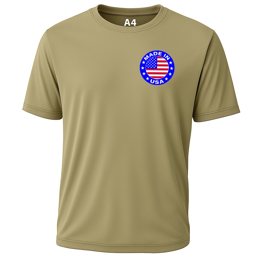 Made In The USA Badge Performance Shirt
