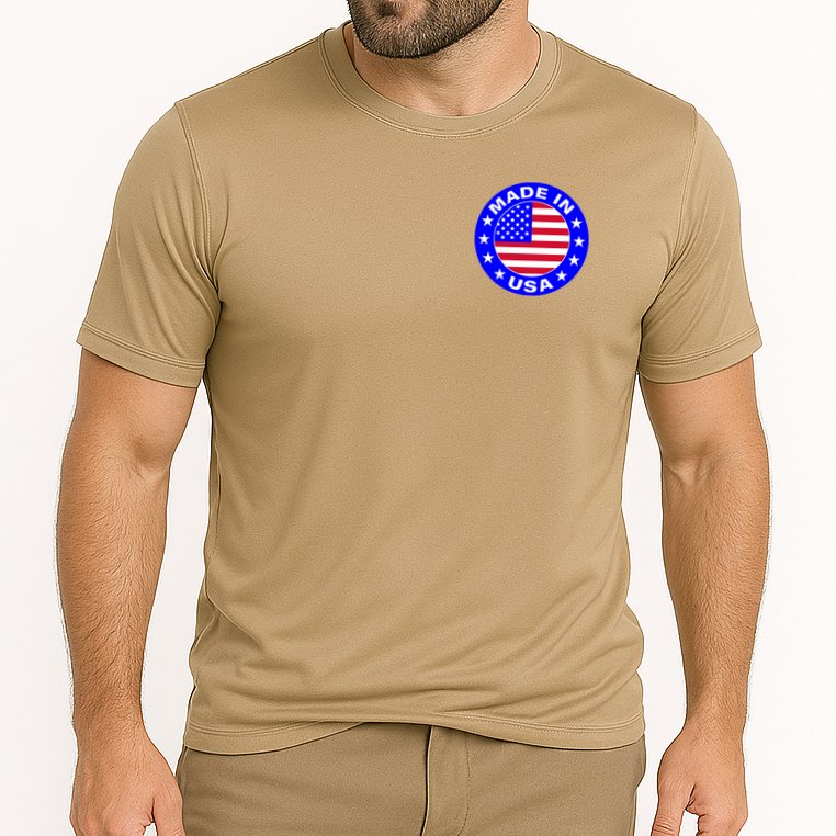 Made In The USA Badge Performance Shirt