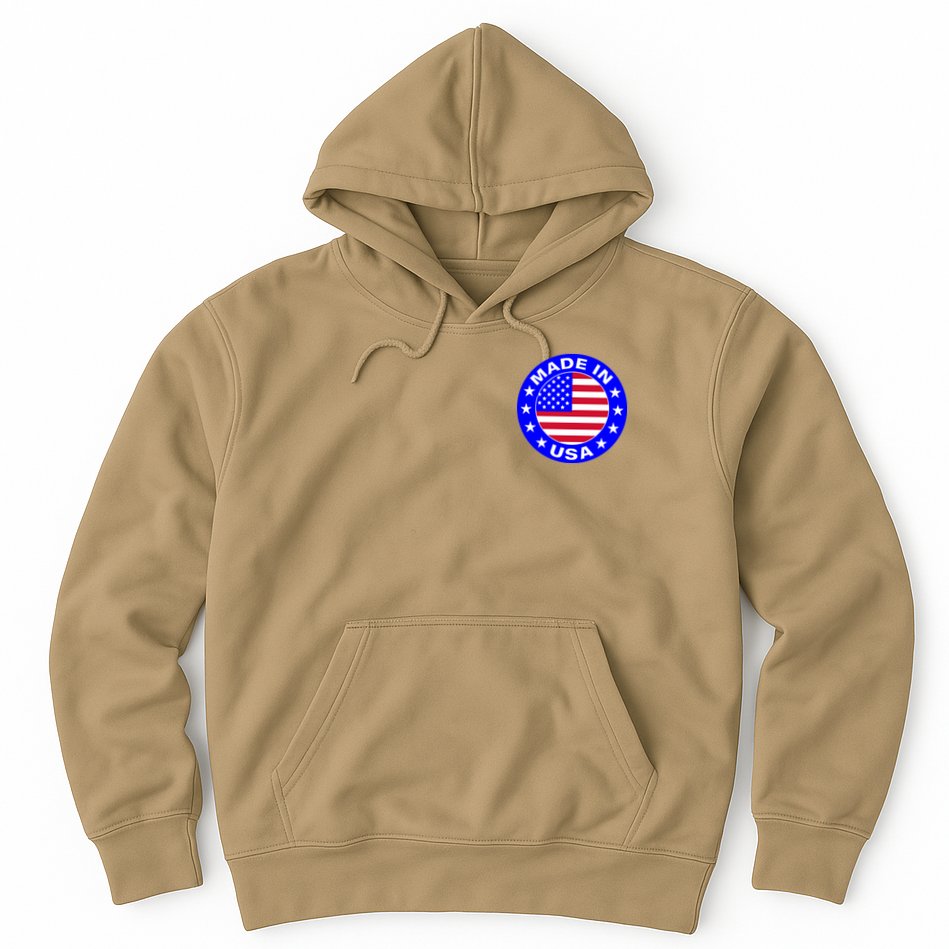 Made In The USA Badge Hoodie