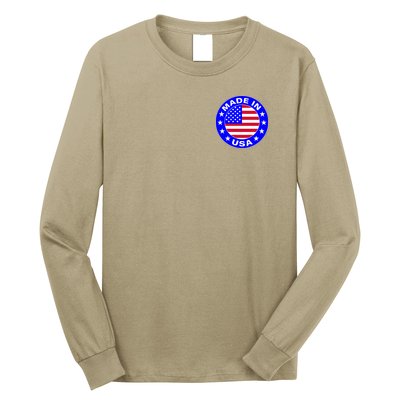 Made In The USA Badge Long Sleeve Shirt