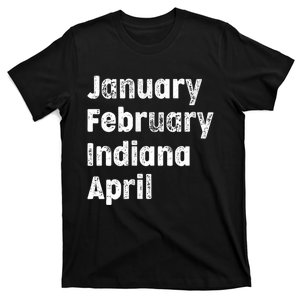 March Indiana Team Basketball Shirt T-Shirt