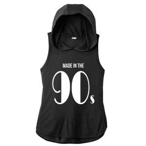 Made In The 90s Gift Ladies PosiCharge Tri-Blend Wicking Draft Hoodie Tank