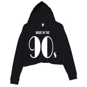 Made In The 90s Gift Crop Fleece Hoodie