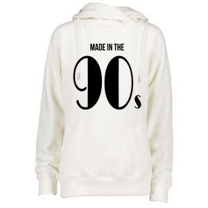 Made In The 90s Gift Womens Funnel Neck Pullover Hood