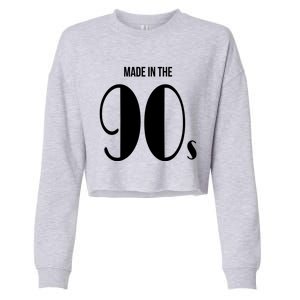 Made In The 90s Gift Cropped Pullover Crew